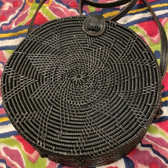 Woven Crossbody Purse - Picture 2 of 6